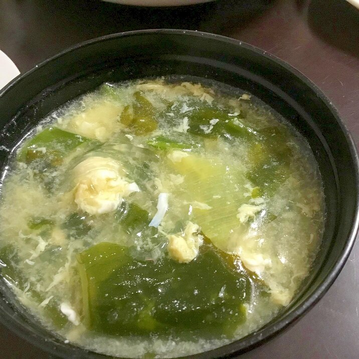 春雨鶏がらスープ
